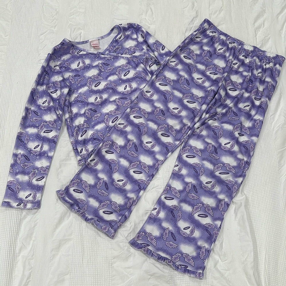 Xhilaration purple angels pajama set